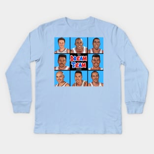 The Dream Team Bunch Kids Long Sleeve T-Shirt